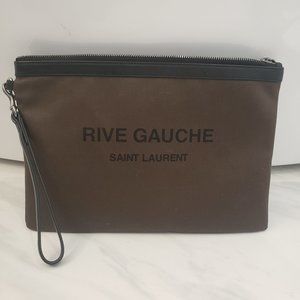 Saint Laurent Rive Gauche Wristlet/Pouch
